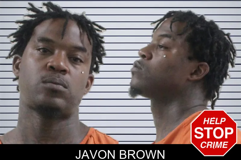 Javon Brown mugshot