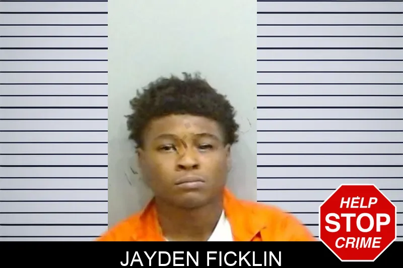 Jayden Ficklin mugshot