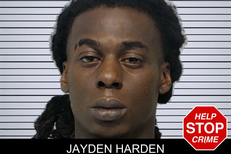 Jayden Harden mugshot