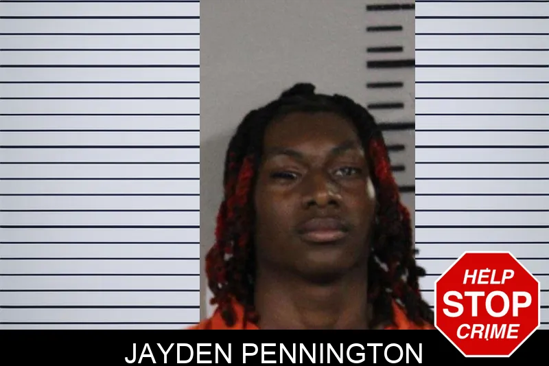 Jayden Pennington mugshot