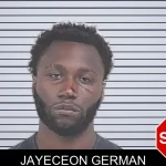 Jayeceon German mugshot