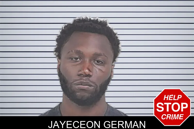 Jayeceon German mugshot
