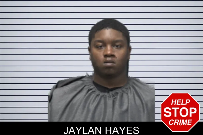 Jaylan Hayes mugshot