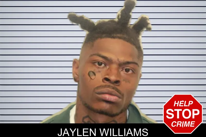 Jaylen Williams mugshot