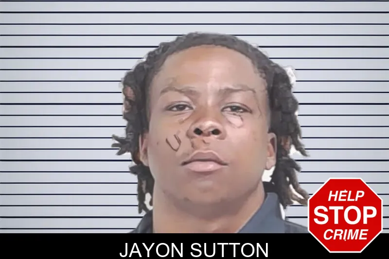 Jayon Sutton mugshot