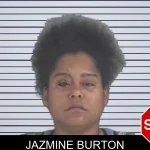 Jazmine Burton mugshot