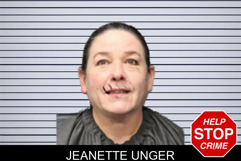 Jeanette Unger mugshot