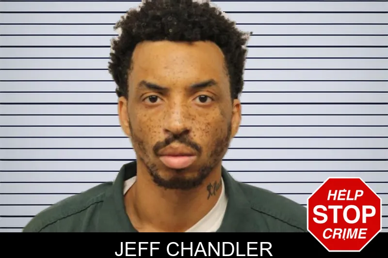 Jeff Chandler mugshot