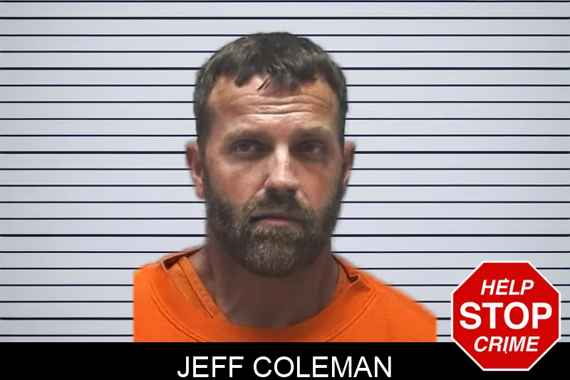 Jeff Coleman mugshot