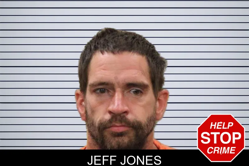 Jeff Jones mugshot