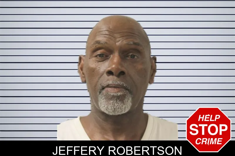 Jeffery Robertson mugshot