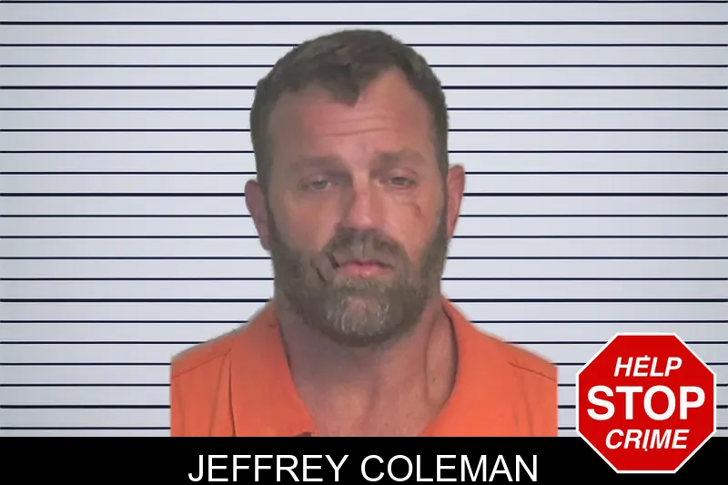 Jeffrey Coleman mugshot