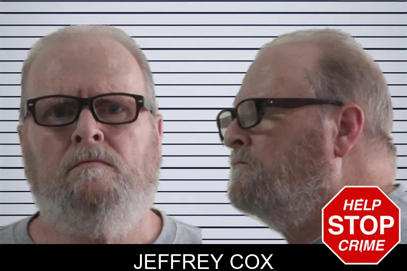 Jeffrey Cox mugshot