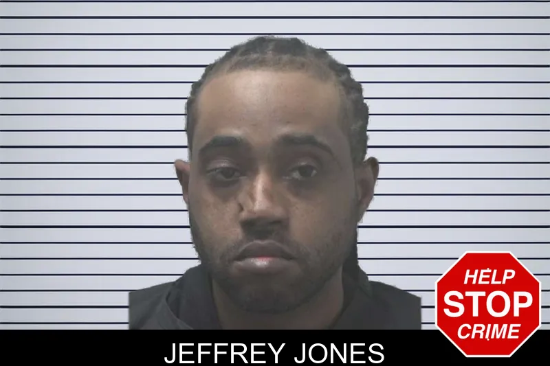 Jeffrey Jones mugshot