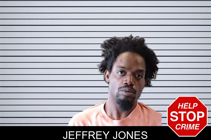 Jeffrey Jones mugshot