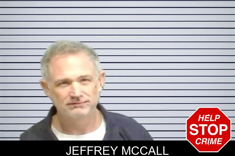 Jeffrey McCall mugshot