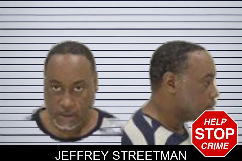 Jeffrey Streetman mugshot