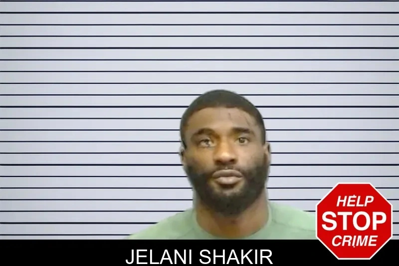 Jelani Shakir mugshot