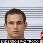 Jenderson Paz Troconis mugshot