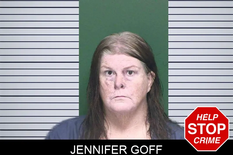 Jennifer Goff mugshot