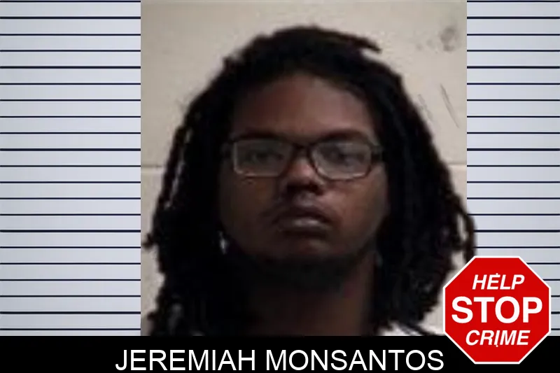 Jeremiah Monsantos mugshot