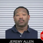 Jeremy Allen mugshot