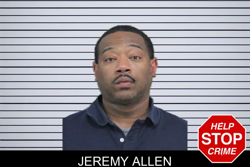 Jeremy Allen mugshot