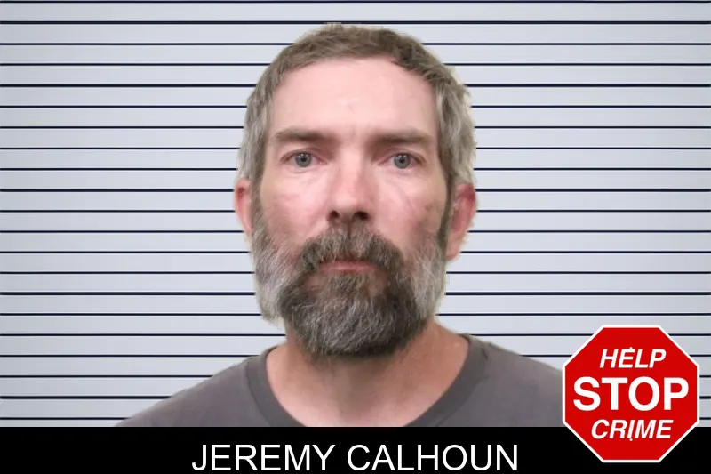 Jeremy Calhoun mugshot