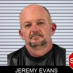 Jeremy Evans mugshot