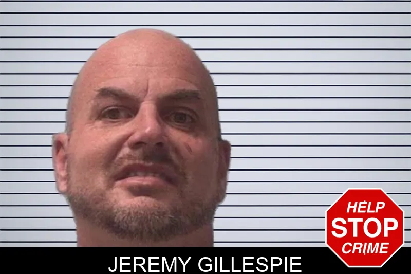 Jeremy Gillespie mugshot