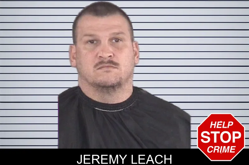 Jeremy Leach mugshot