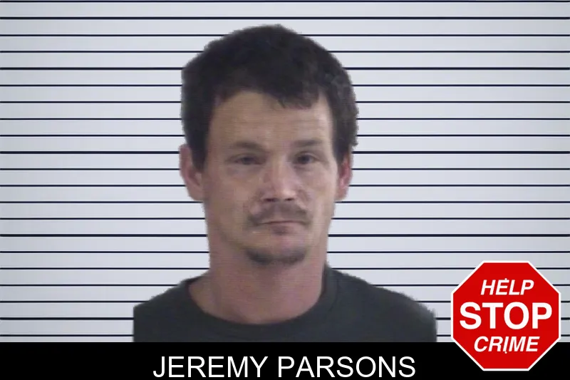 Jeremy Parsons mugshot