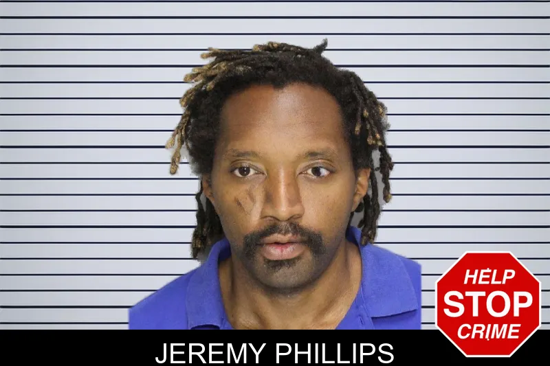 Jeremy Phillips mugshot