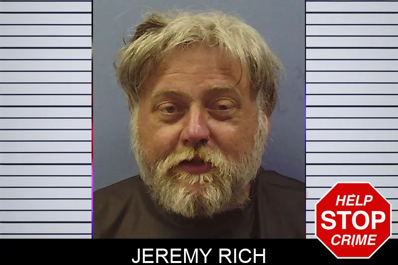 Jeremy Rich mugshot