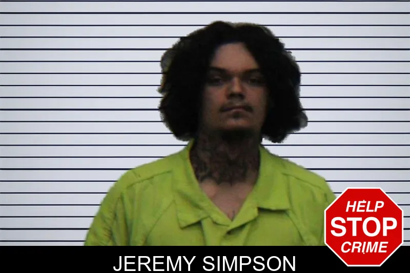 Jeremy Simpson mugshot
