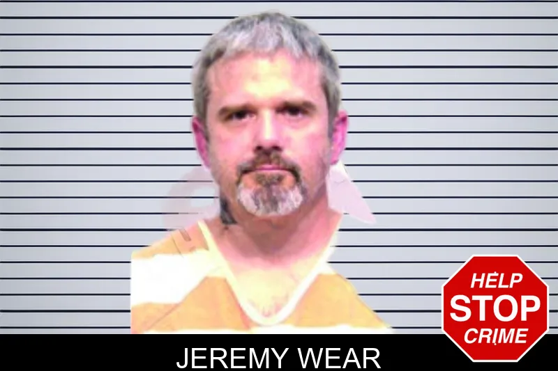 Jeremy Wear mugshot