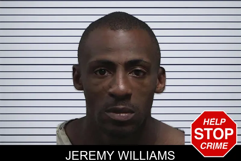 Jeremy Williams mugshot