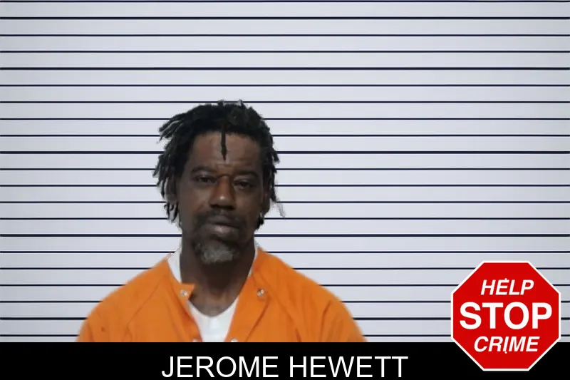 Jerome Hewett mugshot