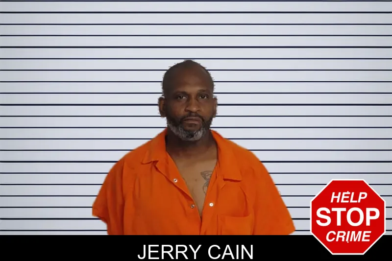 Jerry Cain mugshot