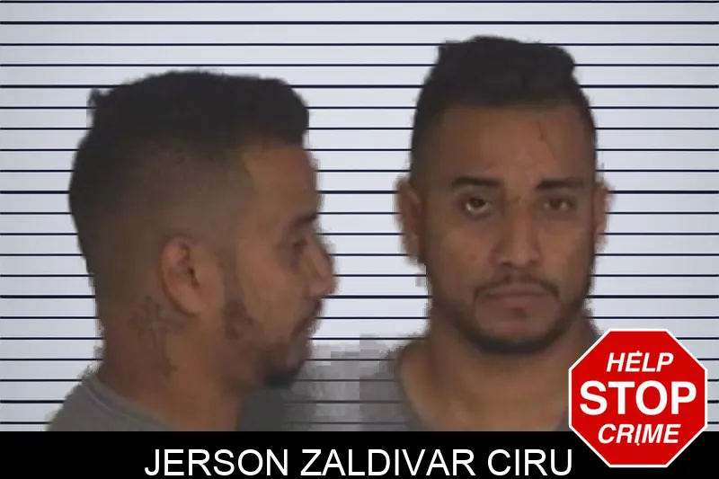 Jerson Zaldivar Ciru mugshot