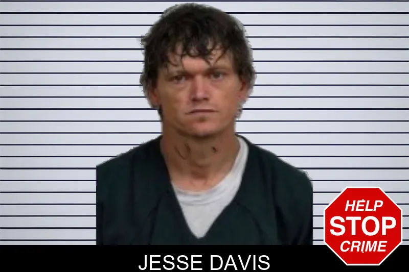 Jesse Davis mugshot – Jeff Davis County , Georgia Jesse Davis mugshot