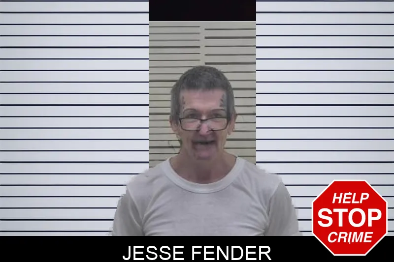 Jesse Fender mugshot