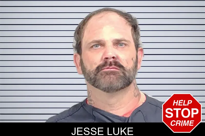 Jesse Luke mugshot