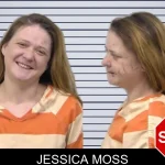 Jessica Moss mugshot