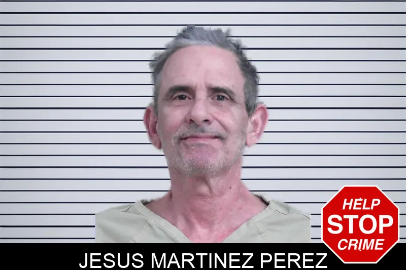 Jesus Martinez Perez mugshot