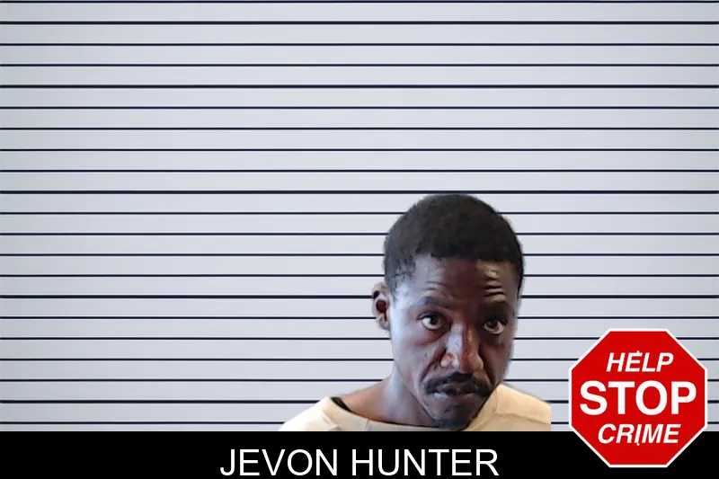 Jevon Hunter mugshot