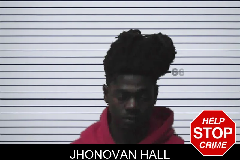 Jhonovan Hall mugshot
