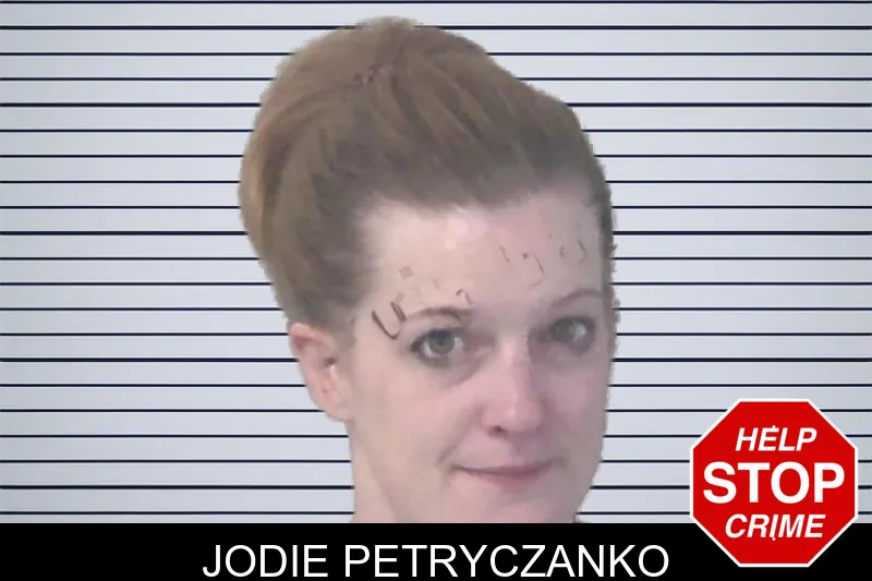 Jodie Petryczanko mugshot