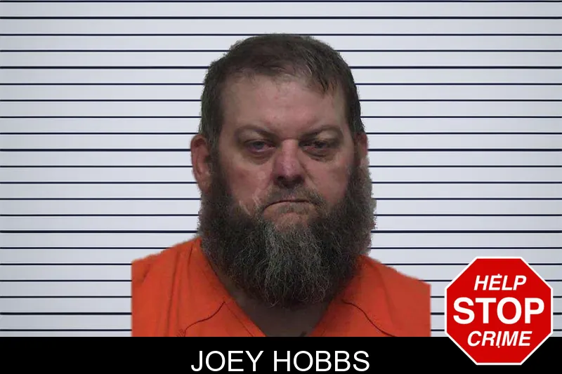 Joey Hobbs mugshot