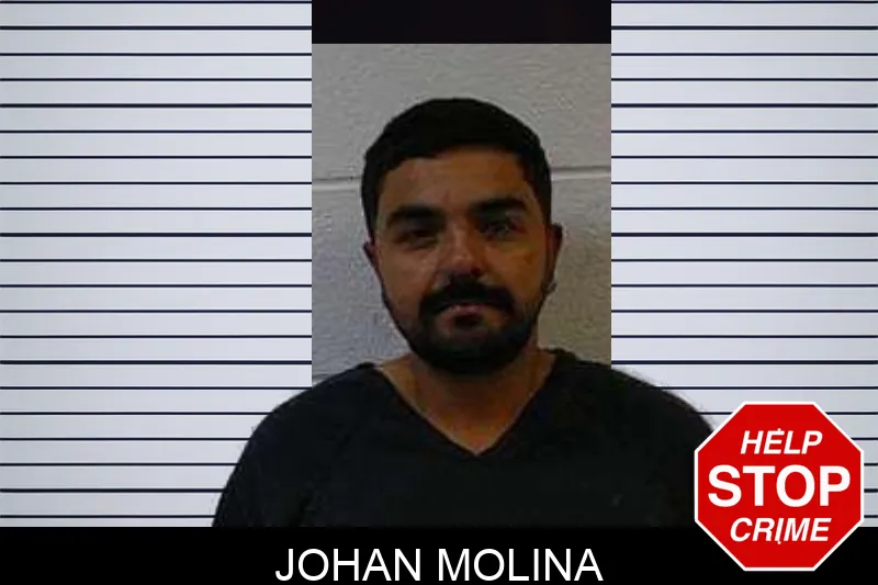 Johan Molina mugshot